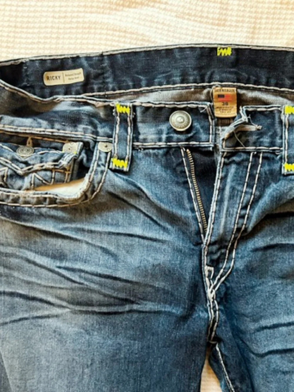 True Religion Ricky Mens Jeans